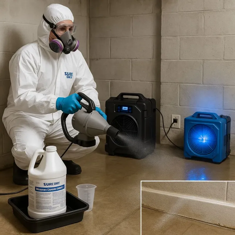 Sanitization and Odor Removal process in Pismo Beach, CA