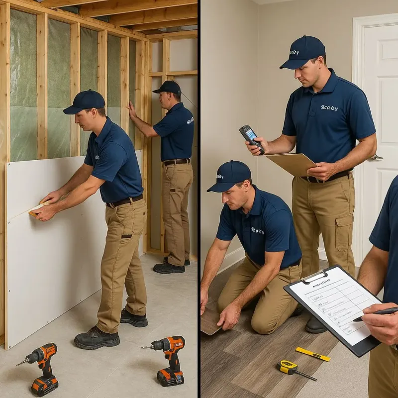 Repairs and Reconstruction process in Pismo Beach, CA